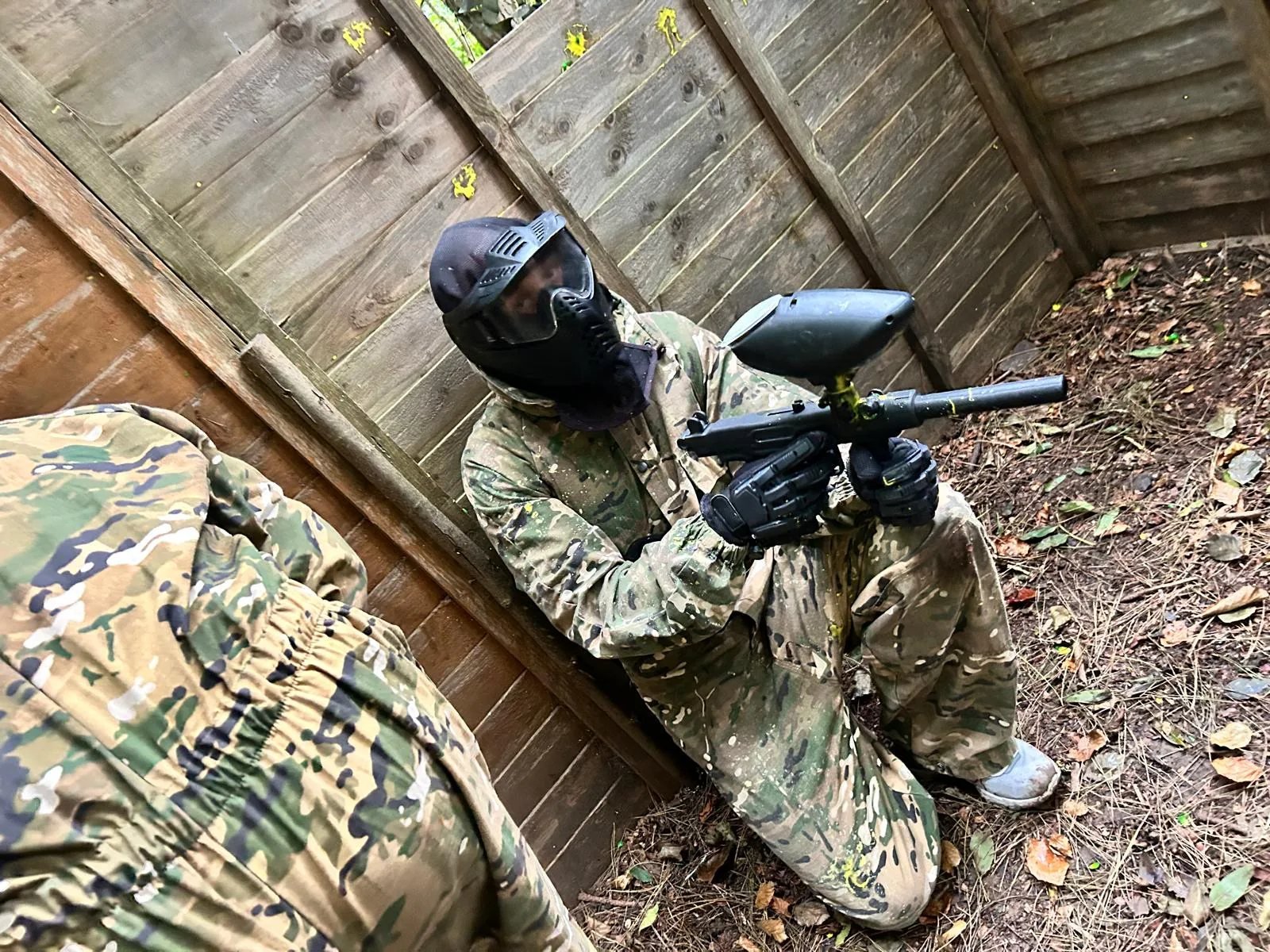Paintball activity at Back 2 Bear